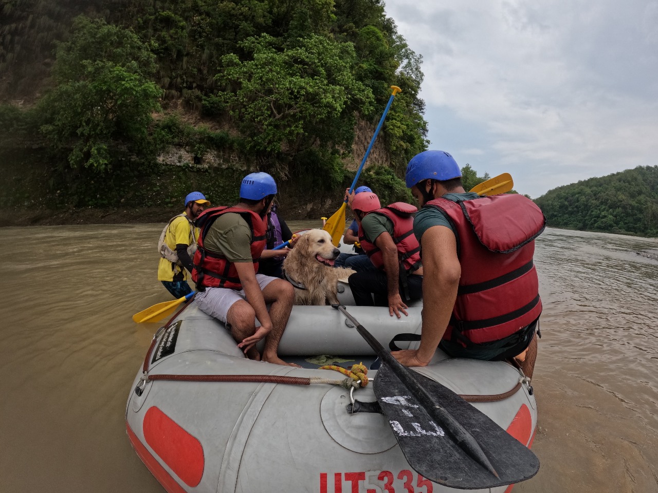 rafting in kosi river