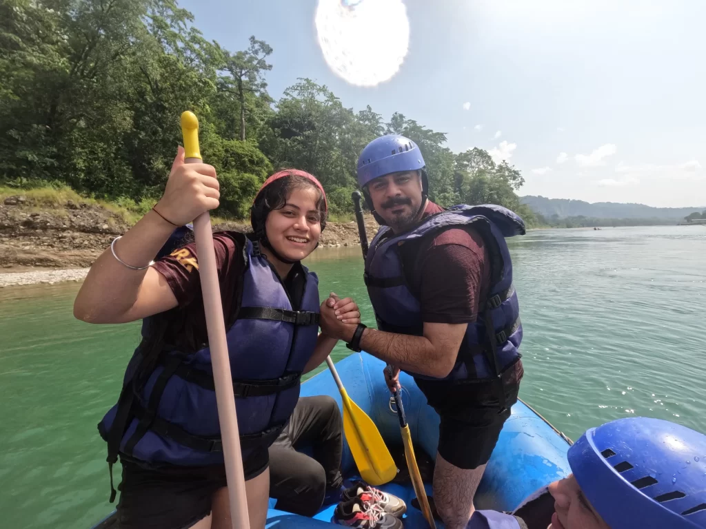 river rafting in jim corbett